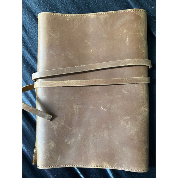 Jack & Chris Leather Bible Cover, Leather Book Cover For Men And Women - Picture 2 of 4